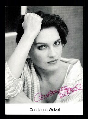 Constance Wetzel Autogrammkarte Original Signiert # BC 100834