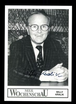 Willy Kralik Autogrammkarte Original Signiert # BC 115781