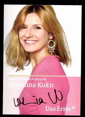 Nermina Kukic Marienhof Autogrammkarte Original Signiert # BC 57352