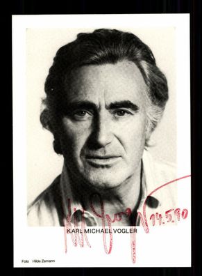 Karl Michel Vogler Autogrammkarte Original Signiert # BC 58316
