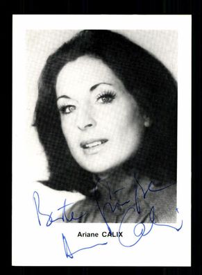 Ariane Calix Autogrammkarte Original Signiert # BC 58372