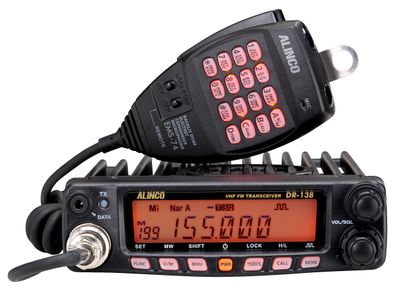 ALINCO DR-138-HE Mobilfunkgerät VHF Monoband / 144-146 MHz erweiterbar