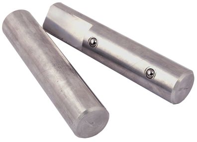 Hobelbankhaken aus Aluminium - 2 Stück - Ø 30 x 200 mm