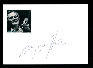 Wolfgang Hübsch Original Signiert # BC 115325