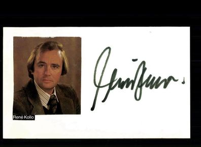 Rene Kollo Original Signiert # BC 115458