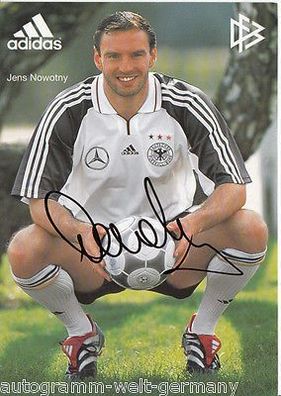 Jens Nowotny DFB AK 9/2000 Original Signiert + A16720 + A 68647