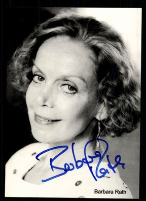 Barbara Rath Autogrammkarte Original Signiert # BC 63176