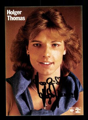 Holger Thomas Autogrammkarte Original Signiert ## BC 68024