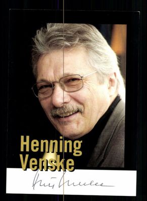 Henning Veske Autogrammkarte Original Signiert # BC 142095