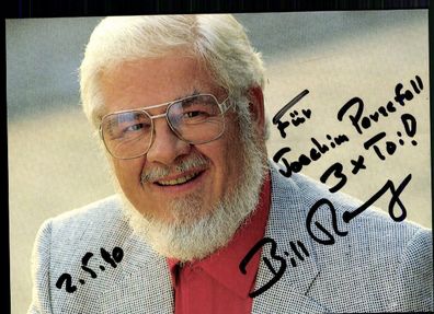 Bill Ramsey Autogrammkarte Original Signiert ## BC 10738