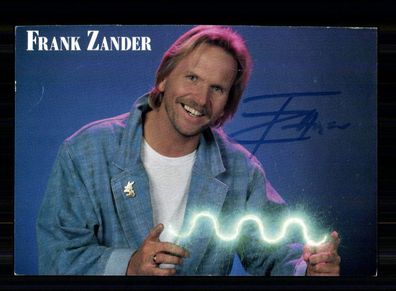 Frank Zander Autogrammkarte Original Signiert # BC 143810