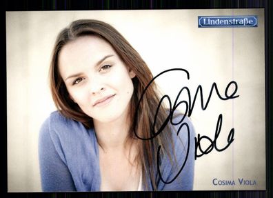 Cosima Viola Lindenstraße Autogrammkarte Original Signiert ## BC 9355