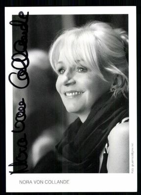 Nora von Collande Autogrammkarte Original Signiert ## BC 13249