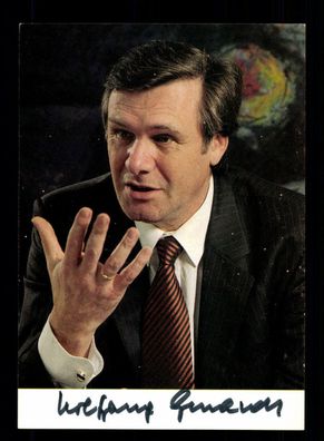 Wolfgang Gerhardt Autogrammkarte Original Signiert # BC 144162