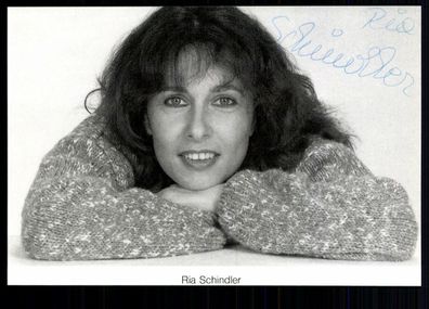 Rita Schindler Autogrammkarte Original Signiert ## BC 27639