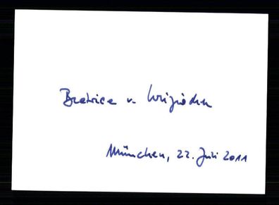 Beatrice Original Signiert # BC 127097