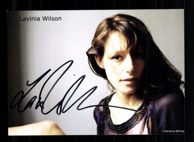 Lavinia Wilson Autogrammkarte Original Signiert # BC 71952