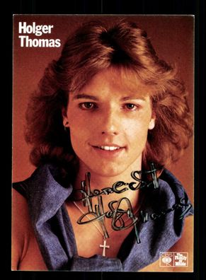 Holger Thomas Autogrammkarte Original Signiert ## BC 145768