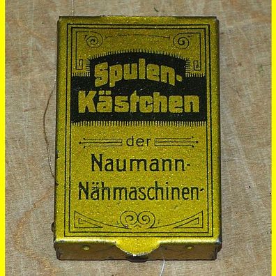 Spulen-Kästchen der Naumann-Nähmaschinen mit 4 Spulen