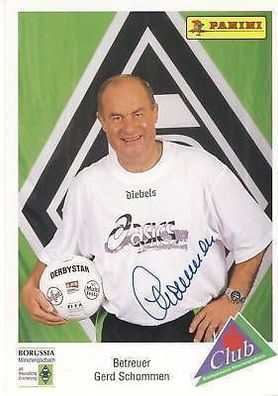 Gerd Schommen Bor. M´Gladbach 1994-95 Autogrammkarte + A 68709