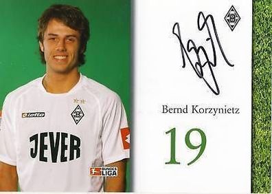 Bernd Korzynietz Bor. M´Gladbach 2004/05 1. Karte + + A 68897