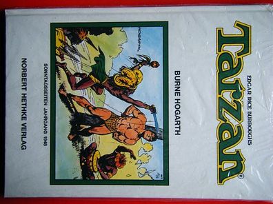 Tarzan- Bücher- Sonntagsseiten-Hethke 1940-1948, ..9 Bücher in gutem Zustand.