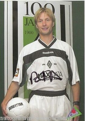 Markus Osthoff Borussia Mönchengladbach 2000-01 Autogrammkarte + A 68809