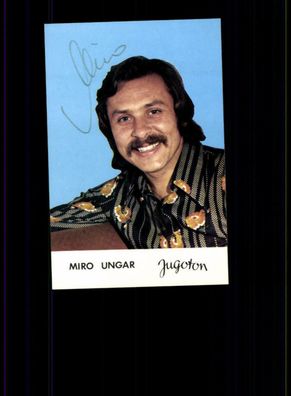 Miro Ungar Autogrammkarte Original Signiert ## BC 78741