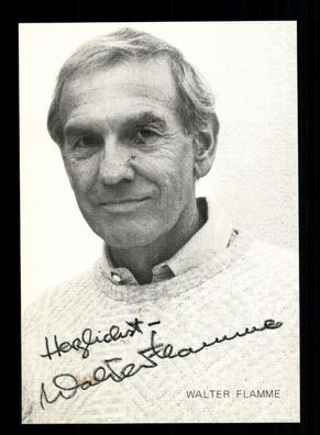 Walter Flamme Autogrammkarte Original Signiert # BC 129202