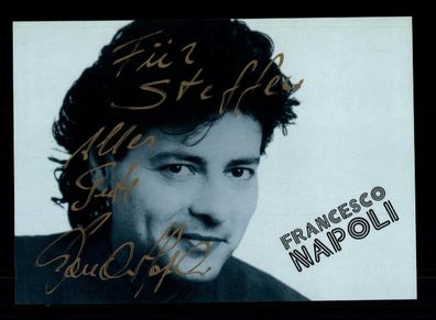 Francesco Napoli Autogrammkarte Original Signiert ## BC 149608