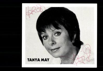 Tanja May Autogrammkarte Original Signiert ## BC 149882