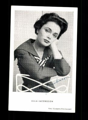 Ulla Jacobsson Autogrammkarte TOP ## BC 150210