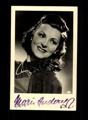 Maria Andergast Autogrammkarte TOP ## BC 150228