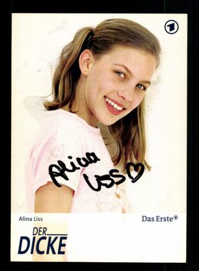 Alina Liss Der Dicke Autogrammkarte Original Signiert# BC 83238