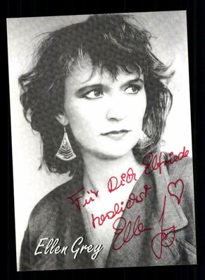 Ellen Grey Autogrammkarte Original Signiert ## BC 152912