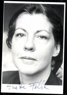 Anette Felber Autogrammkarte Original Signiert ## BC 23387