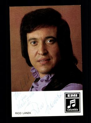 Rico Lanza Autogrammkarte Original Signiert ## BC 154804