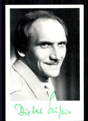 Dieter Hülse Autogrammkarte Original Signiert ## BC 14337
