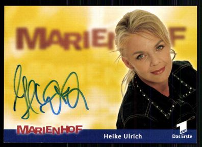 Heike Ulrich Marienhof Autogrammkarte Original Signiert ## BC 7271
