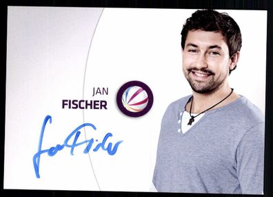 Jan Fischer SAT 1 Autogrammkarte Original Signiert ## BC 17276