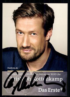 Christoph Kottenkamp Verbotene Liebe Autogrammkarte Original Signiert## BC 31295