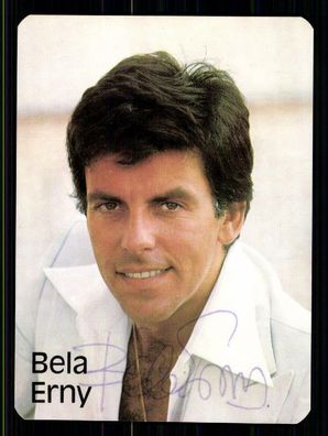 Bela Erny Autogrammkarte Original Signiert ## BC 6602