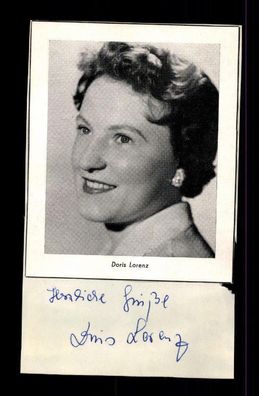 Doris Lorenz Original Signiert # BC 134300