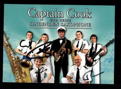 Captain Cook Autogrammkarte Original Signiert ## BC 158202