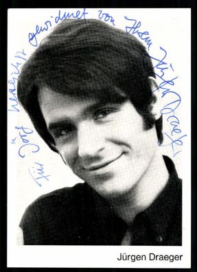 Jürgen Dreger Autogrammkarte Original Signiert ## BC 35313