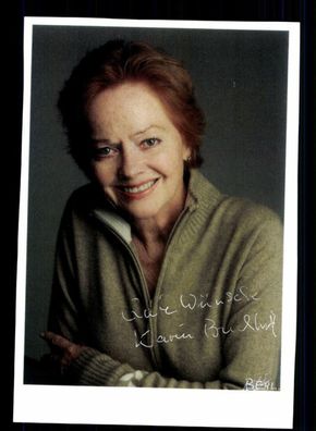 Karin Buchhardt Autogrammkarte Original Signiert # BC 40749