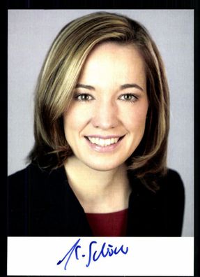 Kristina Schröder Autogrammkarte Original Signiert ## BC 32556