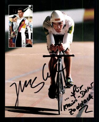 Jens Lehmann Autogrammkarte Original Signiert Radfahren ## BC G 26559