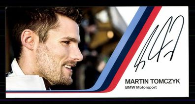 Martin Tomczyk Autogrammkarte Original Signiert Motorsport ## BC G 29305