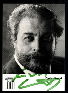 Dieter Knust Autogrammkarte Original Signiert # BC 45962